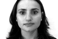 H&ouml;ckernase mit breiter Spitze.Vor der Operation.