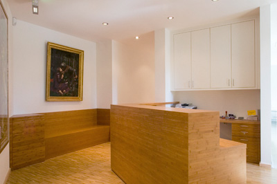 Fotografie der HNO Praxisr�ume im Krankenhaus Waldfriede